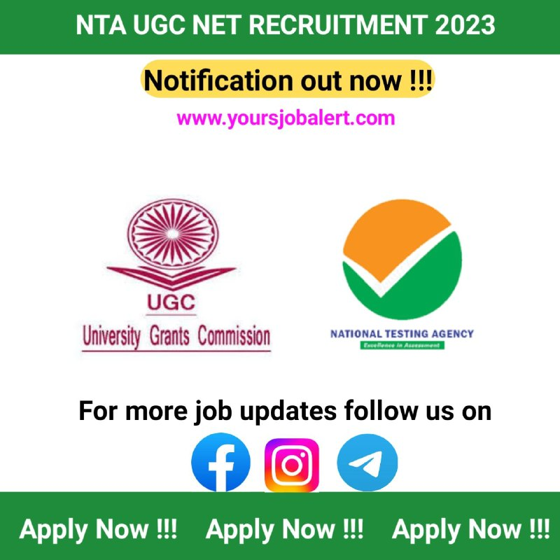 UGC NET 2023 Exam date Announced : Notification out : NTA UGC NET June 2023 : Free Jobs Alert : Odisha Jobs